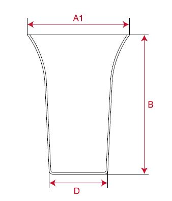 Linn crucible drawing